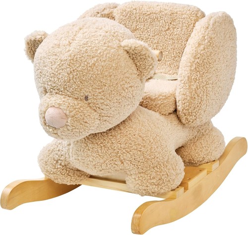 Nattou dondolo legno orso - dondolo,
