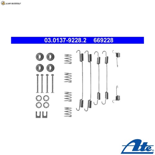 Kit accessori ganasce freno - ganasce,