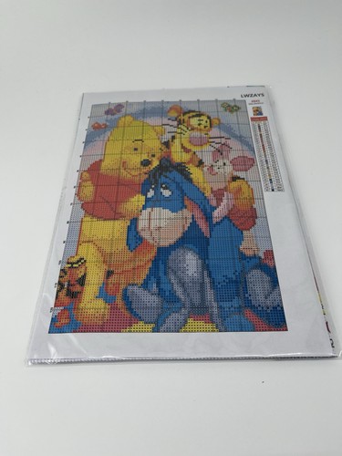 Lwzays kit punto croce winnie - punto,
