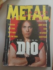 Rivista Metal Shock nr. 5/6 Del 1987 Dio