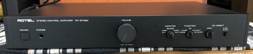 Rotel stereo control - control, amplifier