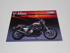 YAMAHA V-MAX BROCHURE DEPLIANT PROSPEKT (U9)