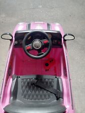 Macchina elettrica per bambini mini car rosa usata come nuova 