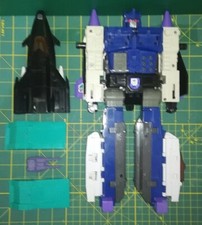 Transformers Powermasters Overlord G1 Triplechanger Leader Base Vin 80 Takara
