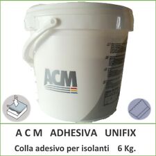 Colla adesiva per isolanti per sughero polistirolo  6 kg.