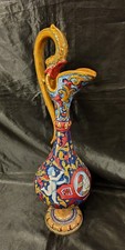 vaso in ceramica a lustro