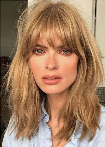 Parrucche ondulate capelli