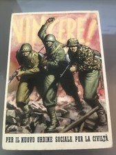 CARTOLINA "PER IL NUOVO ORDINE SOCIALE.." 1943 P.M. N. 125  ILL. BOCCASILE