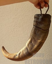 ANTICO GRASSO CONTENITORE CATRAME PRIMITIVO PER CARRO BUE CORNO ..... (b)