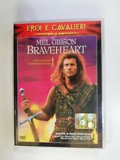  BRAVEHEART DVD FILM CON MEL GIBSON DVD 20TH CENTURY FOX ALLEGATO PANORAMA EROI