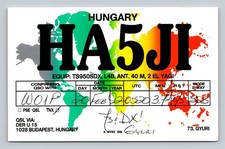 Radioamatore qsl ha5ji - radioamatore,