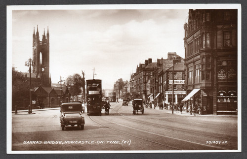 Postcard newcastle tyne - postcard, on