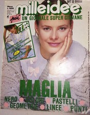 MILLEIDEE n. 3 Marzo 1987 - Lavori a Maglia, Arredo, Casa, Cucina