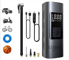 Mini Compressore ad Aria Auto Portatile Gonfiatore Ricaricabile Display LED Auto