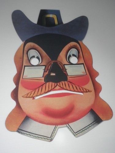 Maschera carnevale vintage - maschera,