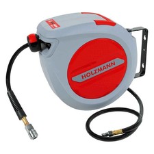 Avvolgitubo aria compressa automatico 10mt 3/8 Holzmann lsr10air