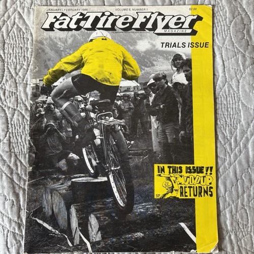 Vtg jan 1986 - tire, flyer