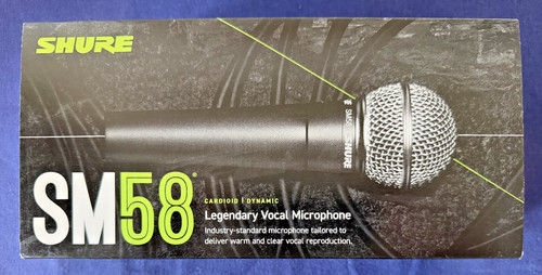 Shure sm58 microfono - shure, vocale