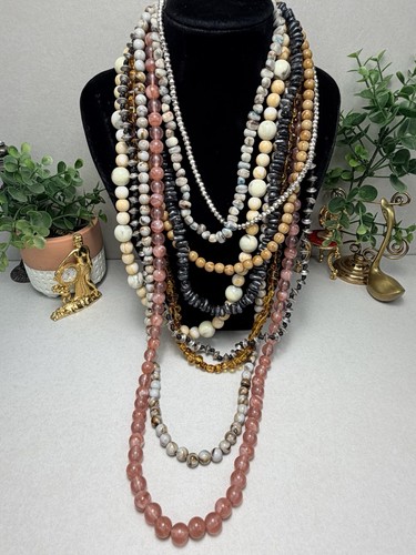 Collana lunga zara multifilo - lunga,