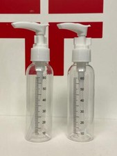 2X BOTTIGLIA DI PLASTICA