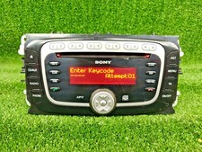Autoradio Ford 7m5t-18c939-ec 7m5t18c939ec Cd3xx-Cdi-Island-Kw2000 parte usata originale