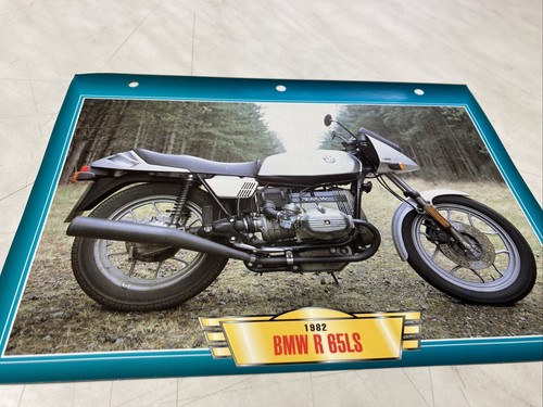 Bmw 650 r65ls 1982 scheda - bmw,