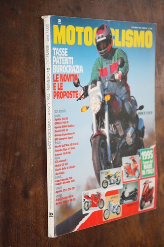 Motociclismo dicembre 1994 - motociclismo,