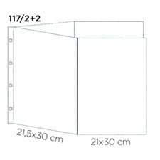 N. 3 FOGLI PAGINE BLISTER 4