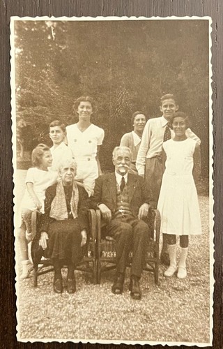 Vecchia foto cartolina villa - vecchia,
