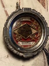 RARO RELIQUIARIO CLASSE 1' Beato Benildi: Splendido con sigillo in cera e filo intatto