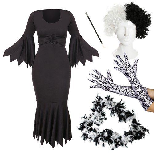 Costume crudelia deluxe - costume,