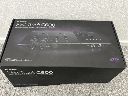 Audio fast track - c600,