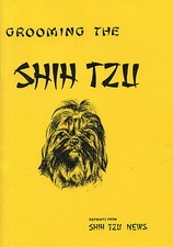 DOGS SHIH TZU GROOMING TOY SHOWS CRUFTS GROOM SHOWING