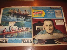 LO SPORT ILLUSTRATO GAZZETTA 1953/34 BINDA MONDIALI CICLISMO TAZIO NUVOLARI