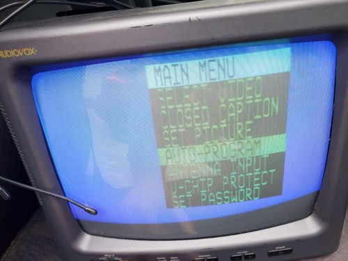 Audiovox avt 1498 color tv - avt-1498,