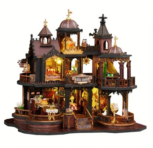 Book nook kit led - book,