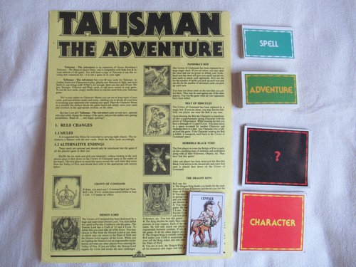 Talisman avventura - talisman, l'avventura