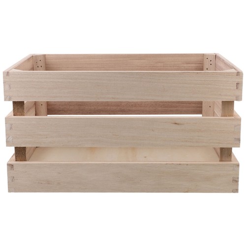 Scatola legno portaoggetti - legno,