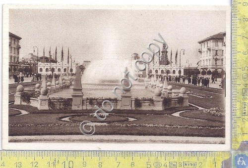 Cartolina milano piazza - cartolina,