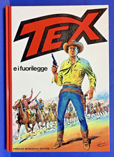 Volume TEX E I FUORILEGGE originale Mondadori 1982 OTTIMO EDICOLA !!