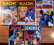 Lotto 9 fumetti ‘neri’