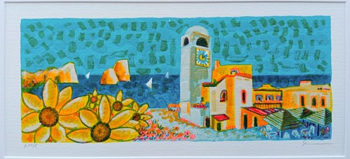 Mimmo sciarrano serigrafia - sciarrano,