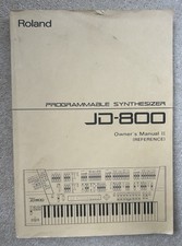 Roland JD-800 Manuale d’uso
