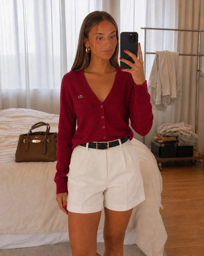 Cardigan lacoste femme taille - lacoste,