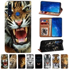 Custodia a portafoglio Folio Stand in pelle PU per Huawei P20 P30 P40 pro/Plus P Smart