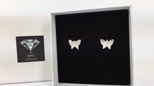 Orecchini farfalla argento - farfalla,