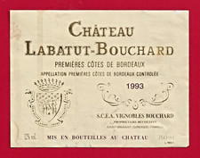 90 109 Etiquette BORDEAUX  1