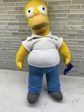 Peluche pupazzo Homer Universal Studios I Simpson nuovo con etichette