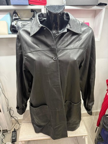 Cappotto vera pelle - in,