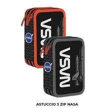 Astuccio 3 Zip Nasa completo